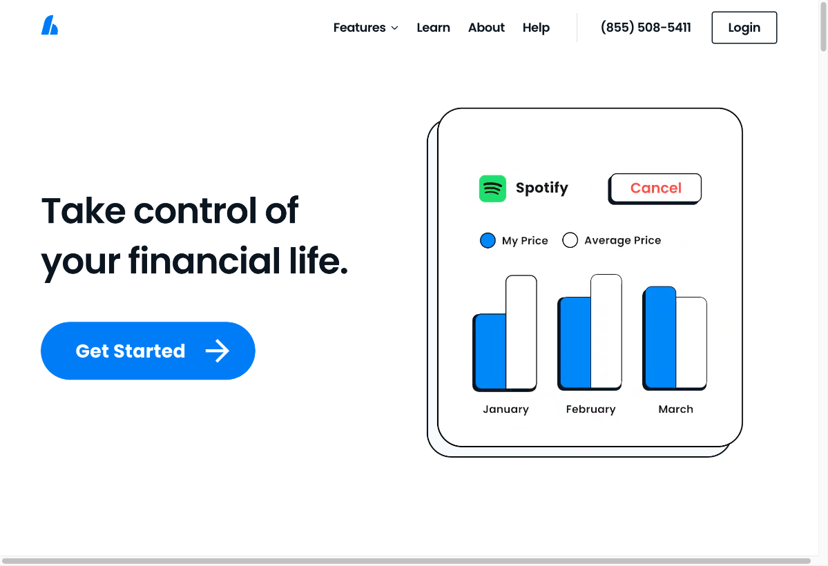 Hiatus landing page