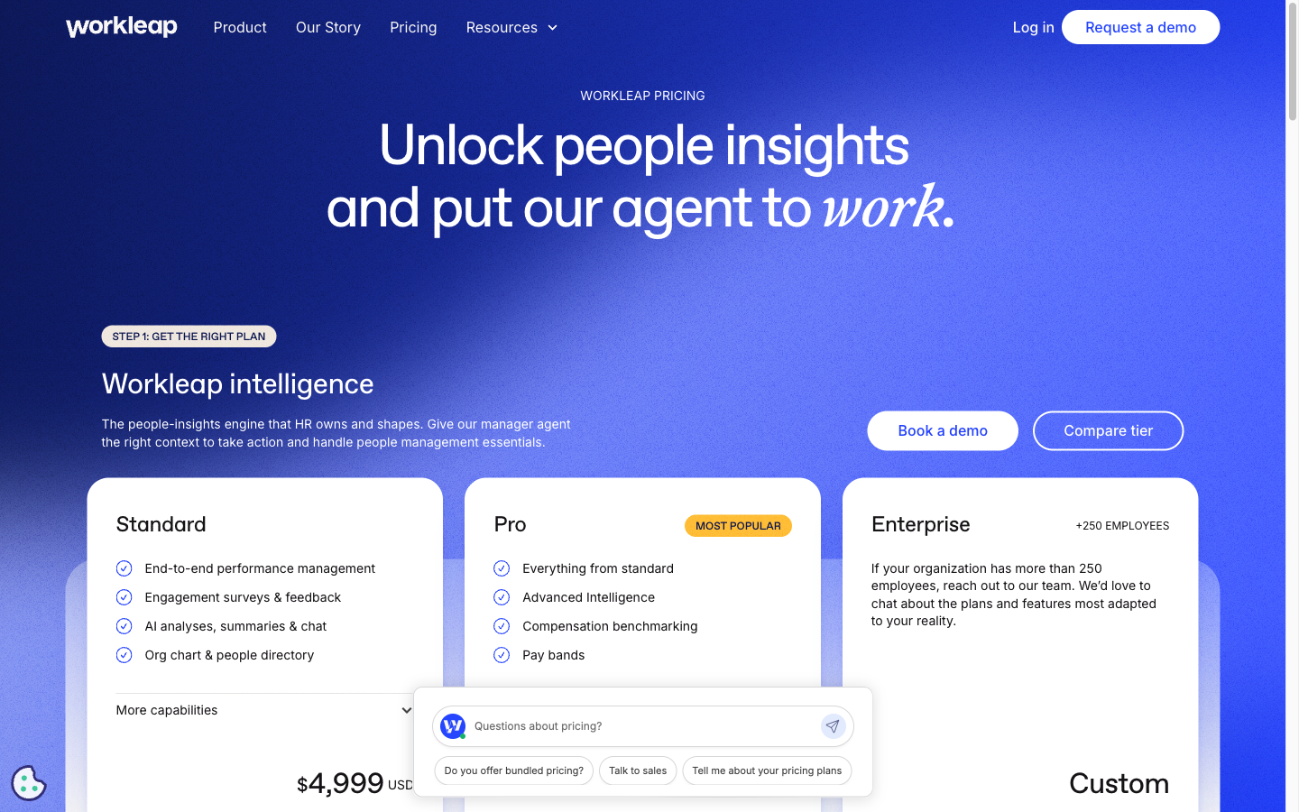 Workleap pricing