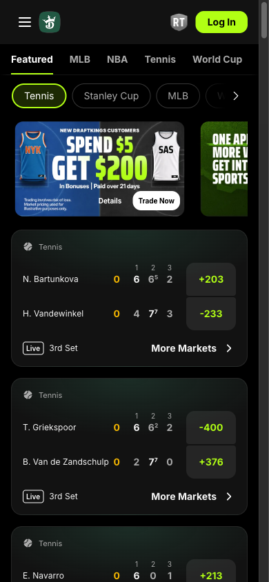 DraftKings Predictions